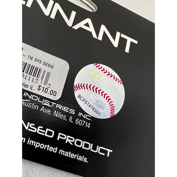 Detroit Tigers MLB Baseball Pennant Felt Tie Dye Design Authentic 12x30 NWT - Picture 5 of 5